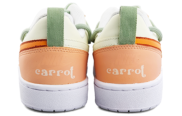 Shop (W) [定制鞋款] 耐克Court Borough Low 2 '胡萝卜橙' BQ5448-100(Team13-胡萝卜)