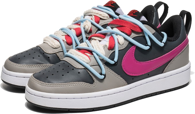 (W) Nike Court Borough Low 2 "Fruta Dragón Y2K" BQ5448-110(Team22-解构紫灰黑A-BOX) Order (W) Nike Court Borough Low 2 "Fruta Dragón Y2K" BQ5448-110(Team22-解构紫灰黑A-BOX)