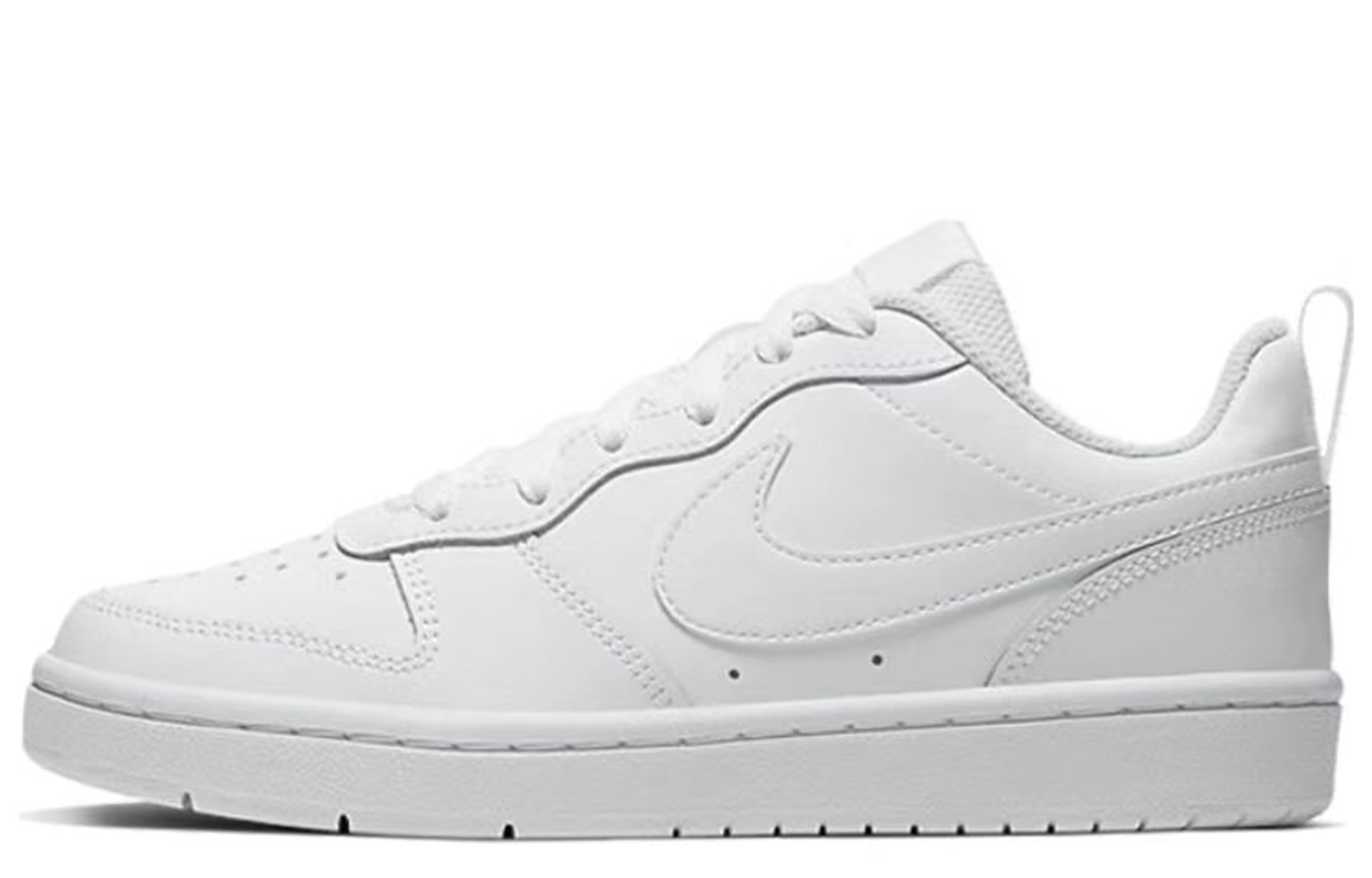 Sizing (W) [Kasut Custom] Nike Court Borough Low 2 'Da Vinci Custom Hijau Putih' BQ5448-100(TeamM-女款一池绿水)