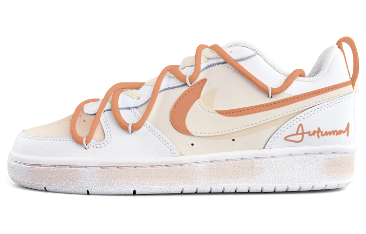 Buy (W) 【女性用カスタムシューズ】ナイキ コート バラウ ロー 2 'フォールオレンジ' BQ5448-100(Team13-秋天)