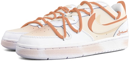 (W) 【定制鞋款】耐克Court Borough Low 2 '秋季橘' BQ5448-100(Team13-秋天) Lookbook (W) 【定制鞋款】耐克Court Borough Low 2 '秋季橘' BQ5448-100(Team13-秋天)