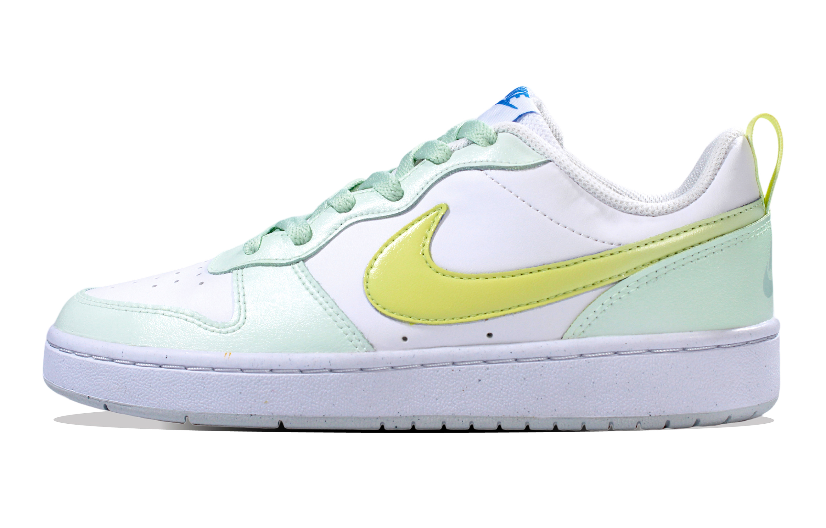 Buy (W) [定制鞋款] 耐克Court Borough Low 2 '绿豆冰沙' BQ5448-123(Team30-绿豆冰沙）