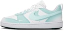 Buy 【定製球鞋】Nike Court Borough Low 2 簡約 手繪 雙鉤陰影 漸變薄荷綠 抗滑快乾 低筒 板鞋 女款 綠白