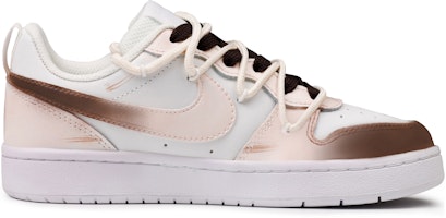 【訂製球鞋】Nike Court Borough Low 2 手繪塗鴉 漸變奶茶 復古 甜美百搭 低筒 板鞋 女款 白棕 Order 【訂製球鞋】Nike Court Borough Low 2 手繪塗鴉 漸變奶茶 復古 甜美百搭 低筒 板鞋 女款 白棕
