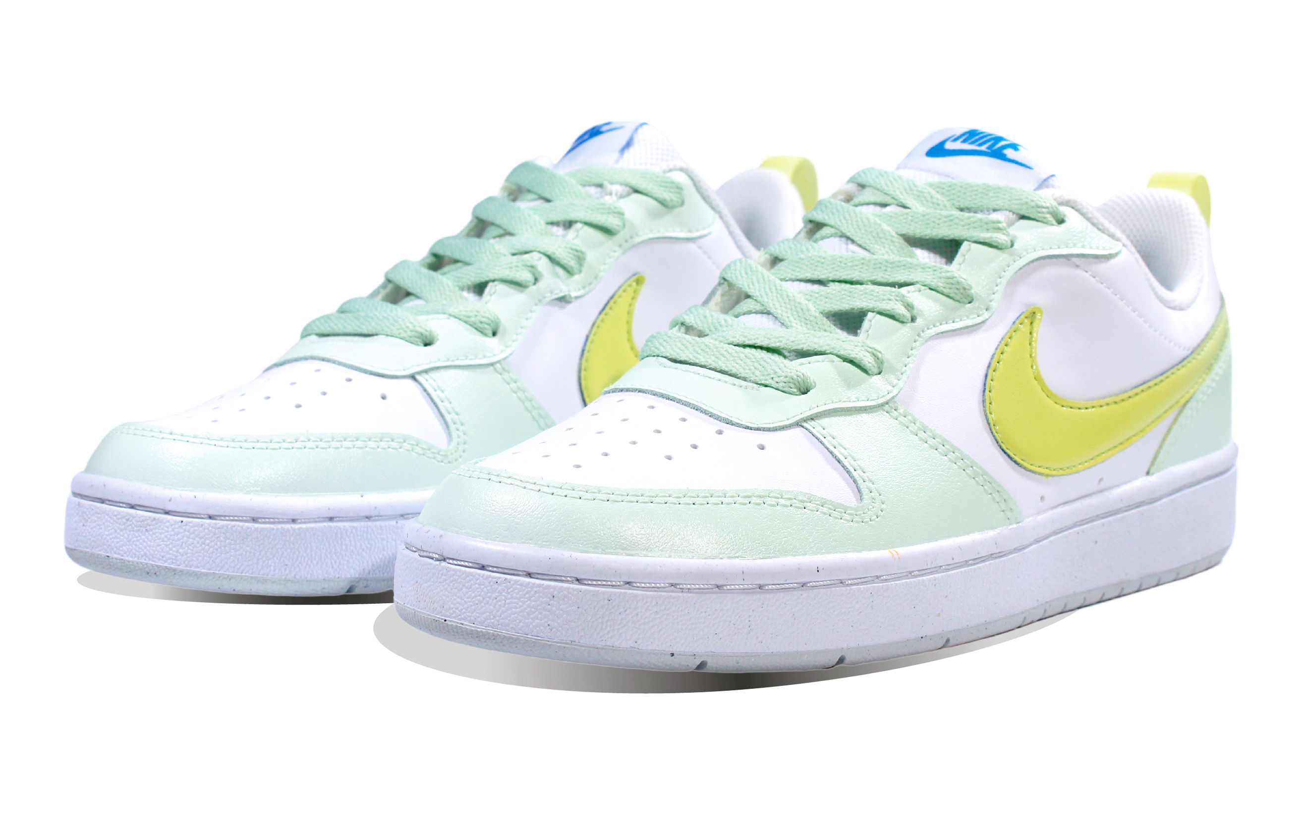 Lookbook (W) [定制鞋款] 耐克Court Borough Low 2 '绿豆冰沙' BQ5448-123(Team30-绿豆冰沙）