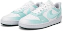 Lookbook 【定製球鞋】Nike Court Borough Low 2 簡約 手繪 雙鉤陰影 漸變薄荷綠 抗滑快乾 低筒 板鞋 女款 綠白