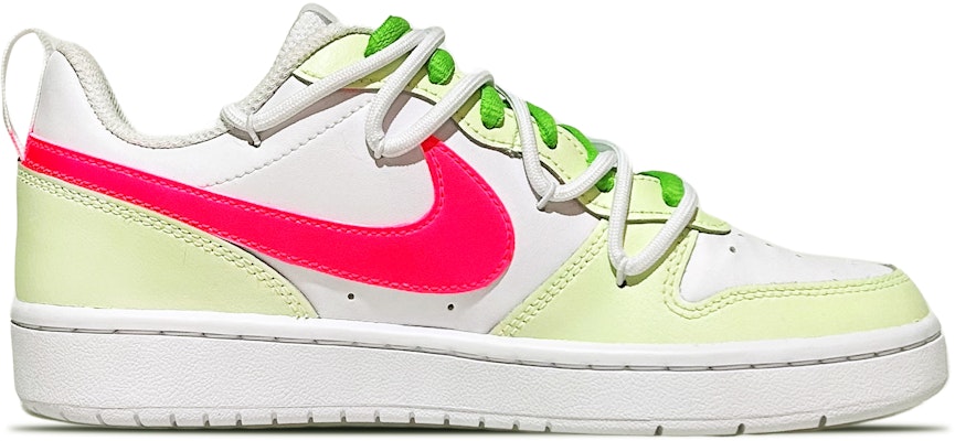 (W) 나이키 코트 보로우 로우 2 '아이스 레몬 네온 핑크' (커스텀) BQ5448-100(Team49-冰柠) Order (W) 나이키 코트 보로우 로우 2 '아이스 레몬 네온 핑크' (커스텀) BQ5448-100(Team49-冰柠)