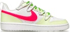Order (W) 나이키 코트 보로우 로우 2 '아이스 레몬 네온 핑크' (커스텀) BQ5448-100(Team49-冰柠)