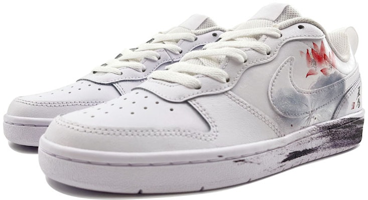 (W) 나이키 코트 보로우 로우 2 '수묵화 연꽃' (Nike Court Borough Low 2 'Sumukwha Yeonkkot') BQ5448-100(Team113-夏荷) Lookbook (W) 나이키 코트 보로우 로우 2 '수묵화 연꽃' (Nike Court Borough Low 2 'Sumukwha Yeonkkot') BQ5448-100(Team113-夏荷)