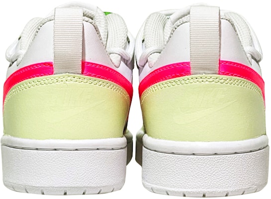 (W) 나이키 코트 보로우 로우 2 '아이스 레몬 네온 핑크' (커스텀) BQ5448-100(Team49-冰柠) Shop (W) 나이키 코트 보로우 로우 2 '아이스 레몬 네온 핑크' (커스텀) BQ5448-100(Team49-冰柠)