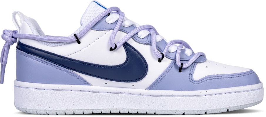 【訂製球鞋】 Nike Court Borough Low 2 幽紫丁香 小眾 清新 簡約百搭 防滑耐磨 低筒 滑板鞋 女款 白紫 Order 【訂製球鞋】 Nike Court Borough Low 2 幽紫丁香 小眾 清新 簡約百搭 防滑耐磨 低筒 滑板鞋 女款 白紫