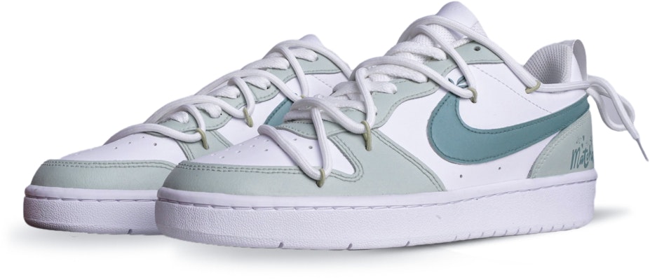 (W) 나이키 코트 보로우 로우 2 '모란디 프레시 민트' (커스텀 슈즈) BQ5448-100(Team71-清新抹茶) Lookbook (W) 나이키 코트 보로우 로우 2 '모란디 프레시 민트' (커스텀 슈즈) BQ5448-100(Team71-清新抹茶)