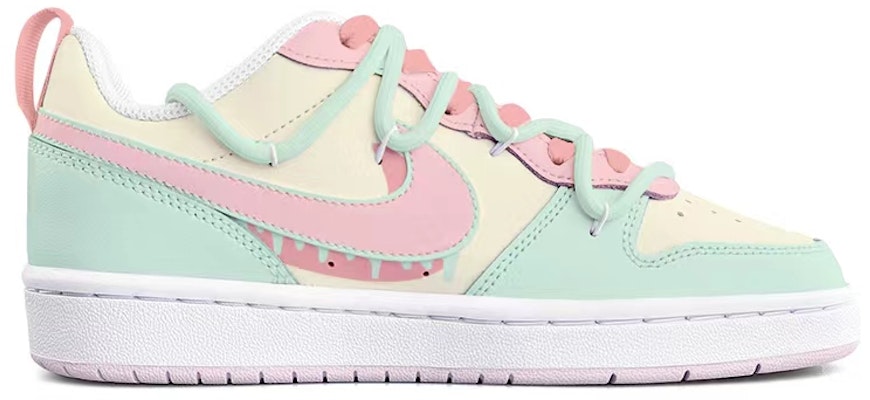 (W) Zapatillas Nike Court Borough Low 2 'Macaron Rosa Verde Amarillo' DQ0492-100(Team13-马卡龙) Lookbook (W) Zapatillas Nike Court Borough Low 2 'Macaron Rosa Verde Amarillo' DQ0492-100(Team13-马卡龙)