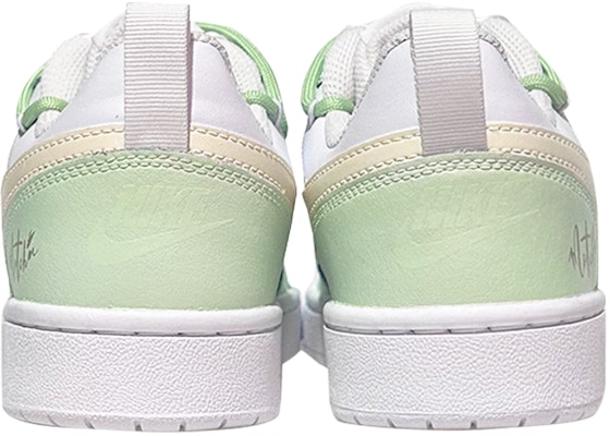 【訂製球鞋】Nike Court Borough Low 2 抹茶椰椰 低飽和 小清新 低筒 板鞋 女款 淺綠 Shop 【訂製球鞋】Nike Court Borough Low 2 抹茶椰椰 低飽和 小清新 低筒 板鞋 女款 淺綠
