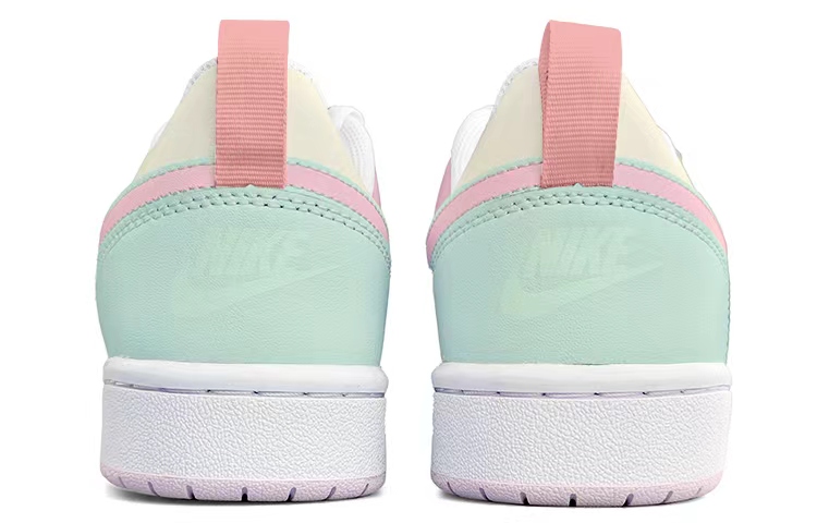 Purchase (W) [Kasut Custom] Nike Court Borough Low 2 'Macaron Merah Jambu Hijau Kuning' DQ0492-100(Team13-马卡龙)