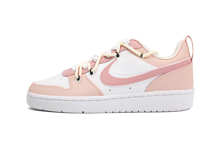 Buy 【客製化球鞋】Nike Court Borough 2 休閒 時尚 防滑 低筒 板鞋 女款 粉色