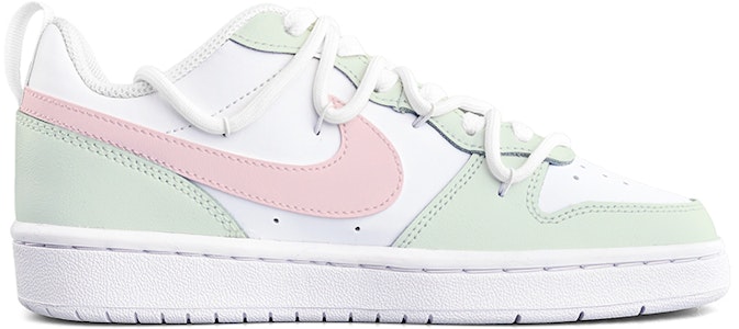 【定制球鞋】 Nike Court Borough Low2 蜜桃蘇打 清新 可愛 手繪 解構鞋帶 禮盒 低幫 板鞋 女款 Lookbook 【定制球鞋】 Nike Court Borough Low2 蜜桃蘇打 清新 可愛 手繪 解構鞋帶 禮盒 低幫 板鞋 女款