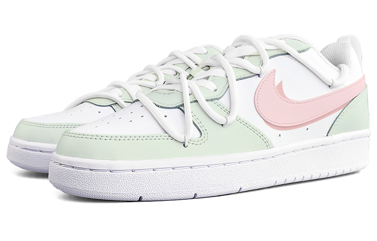 Shop (W) [定制鞋] 耐克 Court Borough Low 2 '桃子汽水' BQ5448-100(Team13-蜜桃苏打)