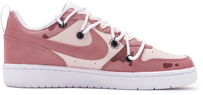 (W) Zapatillas Nike Court Borough Low 2 'Retro Girl Graffiti Pink' BQ5448-100(TeamB-女款复古女孩脏粉) Order (W) Zapatillas Nike Court Borough Low 2 'Retro Girl Graffiti Pink' BQ5448-100(TeamB-女款复古女孩脏粉)