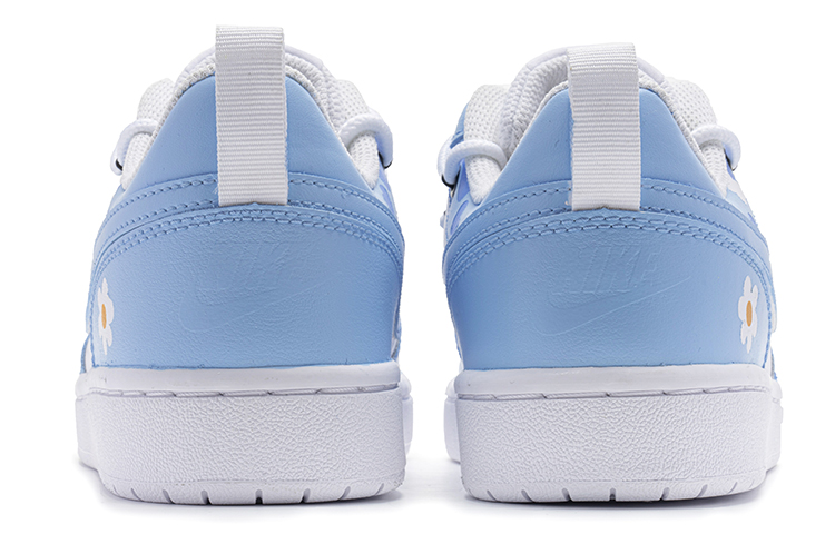 Purchase 【訂製球鞋】Nike Court Borough Low 2 野鶴製造 復古女孩主題 解構雙鞋帶 低幫 板鞋 女款 北卡藍