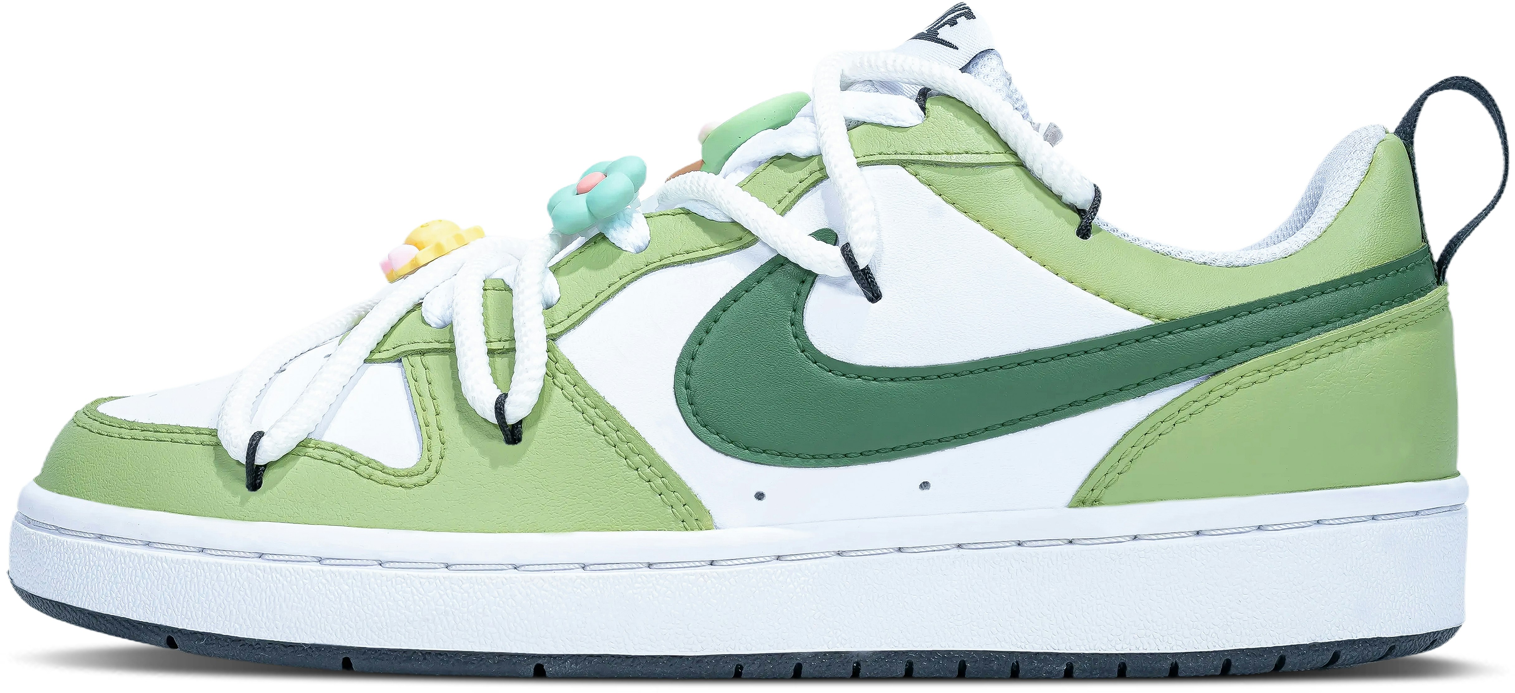 custom-shoes-women-nike-court-borough-low-2-silent-forest
