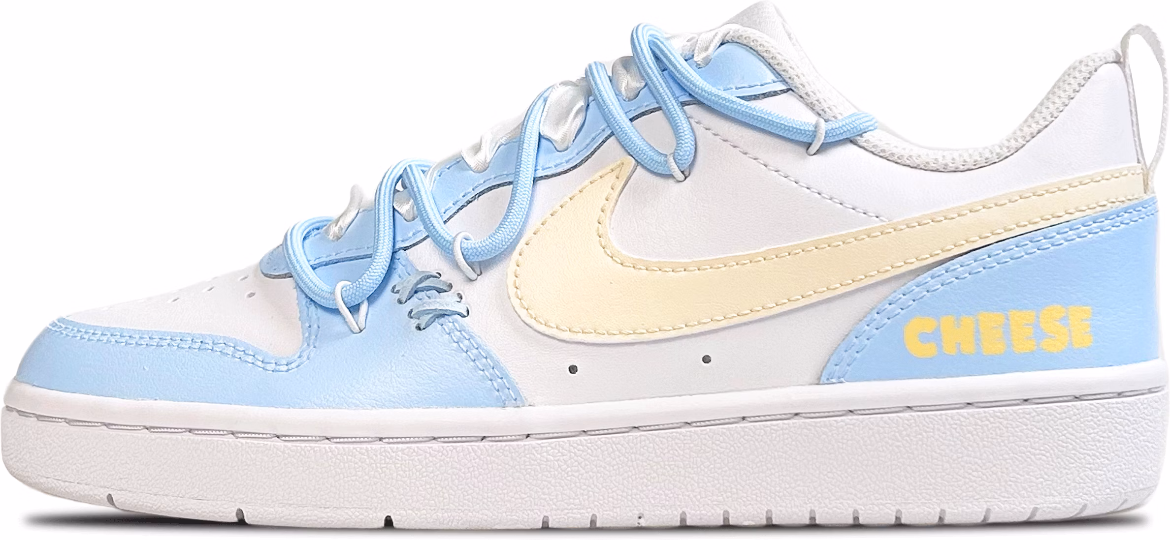 custom-shoes-women-nike-court-borough-low-2-sea-salt-cheesecake-light-blue