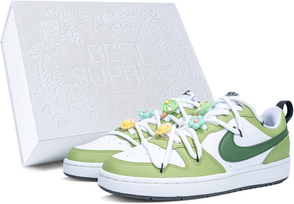 (W) Zapatillas Nike Court Borough Low 2 'Bosque Silencioso' BQ5448-104(Team拾陆-女款寂静森林特殊鞋盒) Buy (W) Zapatillas Nike Court Borough Low 2 'Bosque Silencioso' BQ5448-104(Team拾陆-女款寂静森林特殊鞋盒)