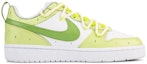 Order 【訂製球鞋】 Nike Court Borough Low 2 夏日主題 可愛卡通音符 解構綁帶 低筒 板鞋 女款 綠白