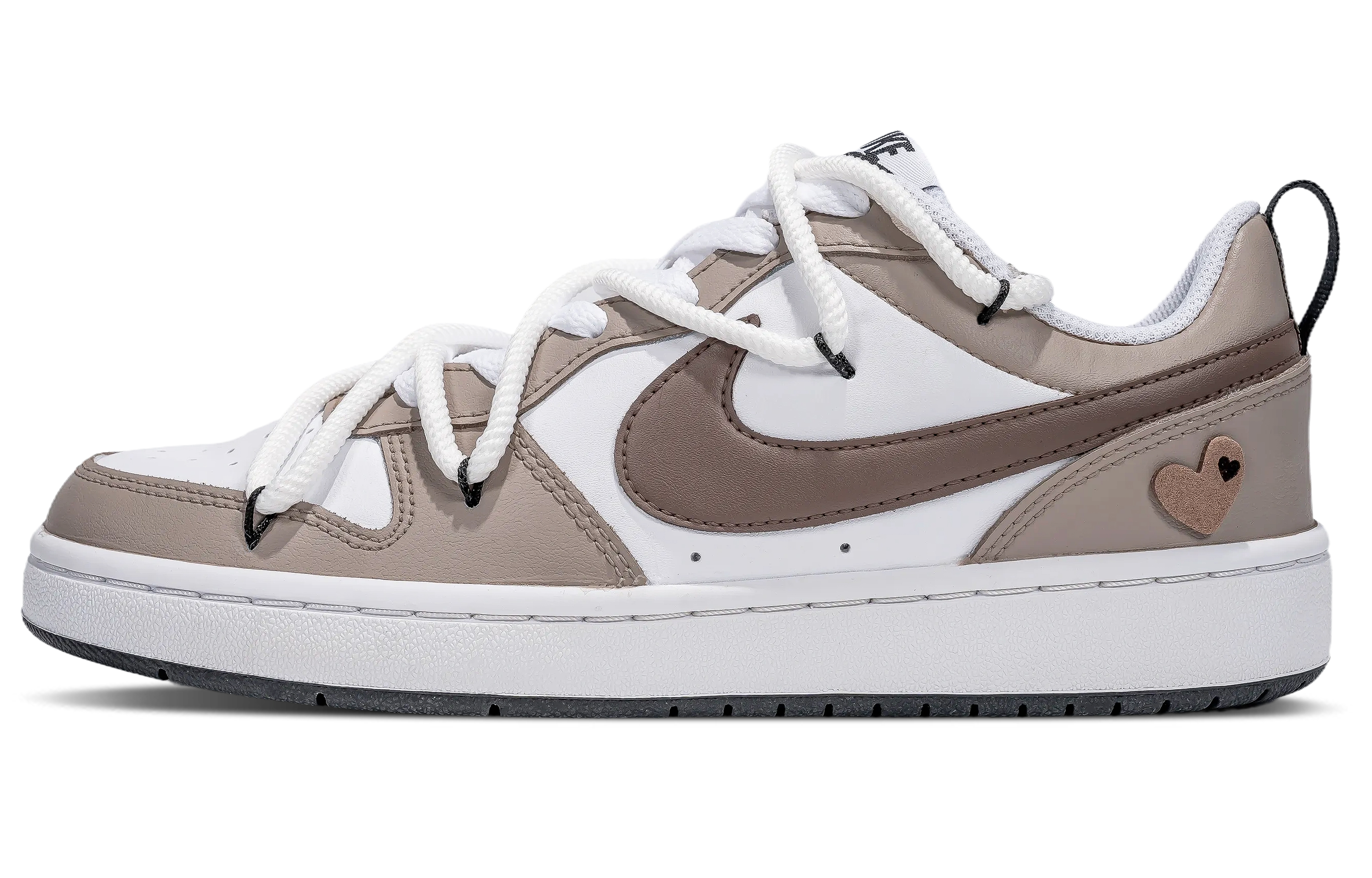 Buy (W) [Sneakers Kustom] Nike Court Borough Low 2 'Velvet Cocoa' BQ5448-104(Team拾陆-女款丝绒可可)