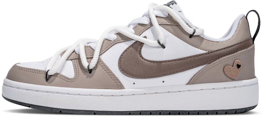 【訂製球鞋】 Nike Court Borough Low 2 絲絨可可 厚底 防滑 防滑耐磨 低筒 運動鞋 女款 咖啡色 Buy 【訂製球鞋】 Nike Court Borough Low 2 絲絨可可 厚底 防滑 防滑耐磨 低筒 運動鞋 女款 咖啡色