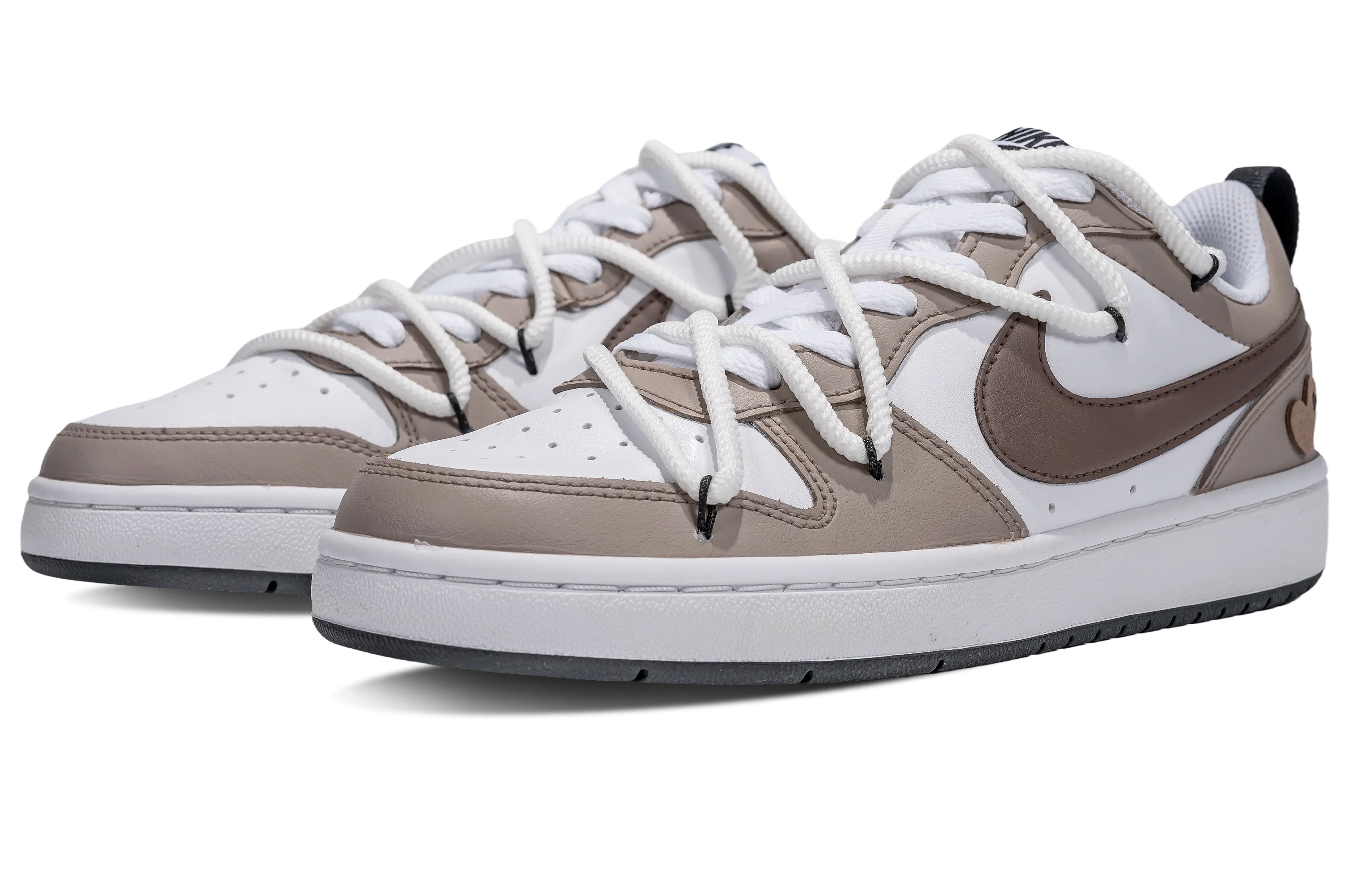 Lookbook (W) [Sneakers Kustom] Nike Court Borough Low 2 'Velvet Cocoa' BQ5448-104(Team拾陆-女款丝绒可可)