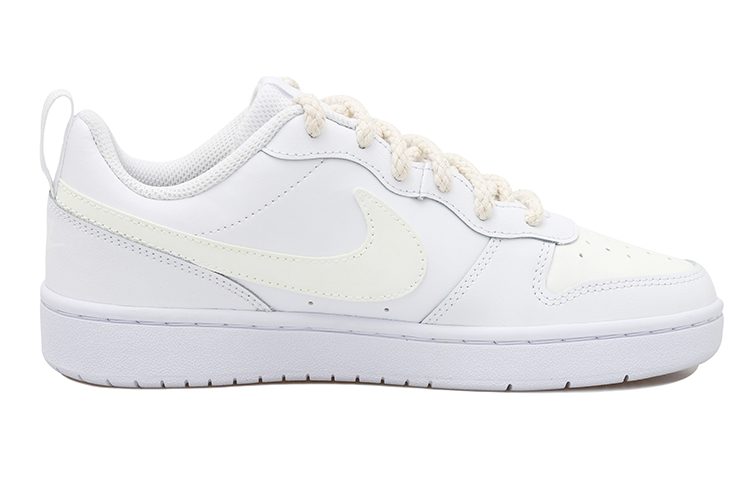 Buy (W) Zapatillas Nike Court Borough Low 2 'Blanco Cáñamo Floral' BQ5448-100(Team拾玖-小花S-BOX)