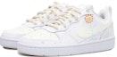 Order (W) Zapatillas Nike Court Borough Low 2 'Blanco Cáñamo Floral' BQ5448-100(Team拾玖-小花S-BOX)