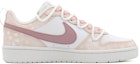 Order (W) 나이키 코트 버로우 로우 2 '화이트 핑크' (커스텀) BQ5448-100(Team肆-女款心动粉A)