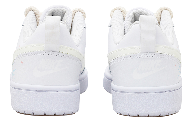 Lookbook (W) Zapatillas Nike Court Borough Low 2 'Blanco Cáñamo Floral' BQ5448-100(Team拾玖-小花S-BOX)