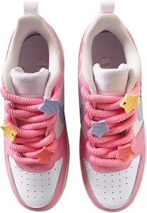 (W) Zapatillas Nike Court Borough Low 2 'Blanco Rosa Amarillo' BQ5448-100(TeamD-GS款星心狗) Shop (W) Zapatillas Nike Court Borough Low 2 'Blanco Rosa Amarillo' BQ5448-100(TeamD-GS款星心狗)