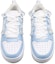 Shop 【訂製球鞋】Nike Court Borough Low 2 斷橋殘雪 小香風布料 縫紉工藝 防滑耐磨 低筒 板鞋 女款 白藍