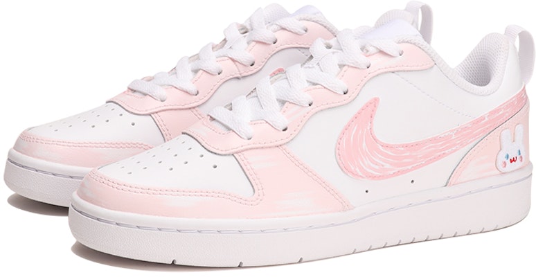 (W) Nike Court Borough Low 2 "Año Nuevo Chino" Rosa/Blanco BQ5448-100(TeamThree-女款粉兔子粉白) Lookbook (W) Nike Court Borough Low 2 "Año Nuevo Chino" Rosa/Blanco BQ5448-100(TeamThree-女款粉兔子粉白)