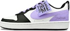 Buy (W) 나이키 코트 보로우 로우 "블랙 퍼플 화이트" 커스텀 슈즈 BQ5448-115(Team299-女款香芋少女)