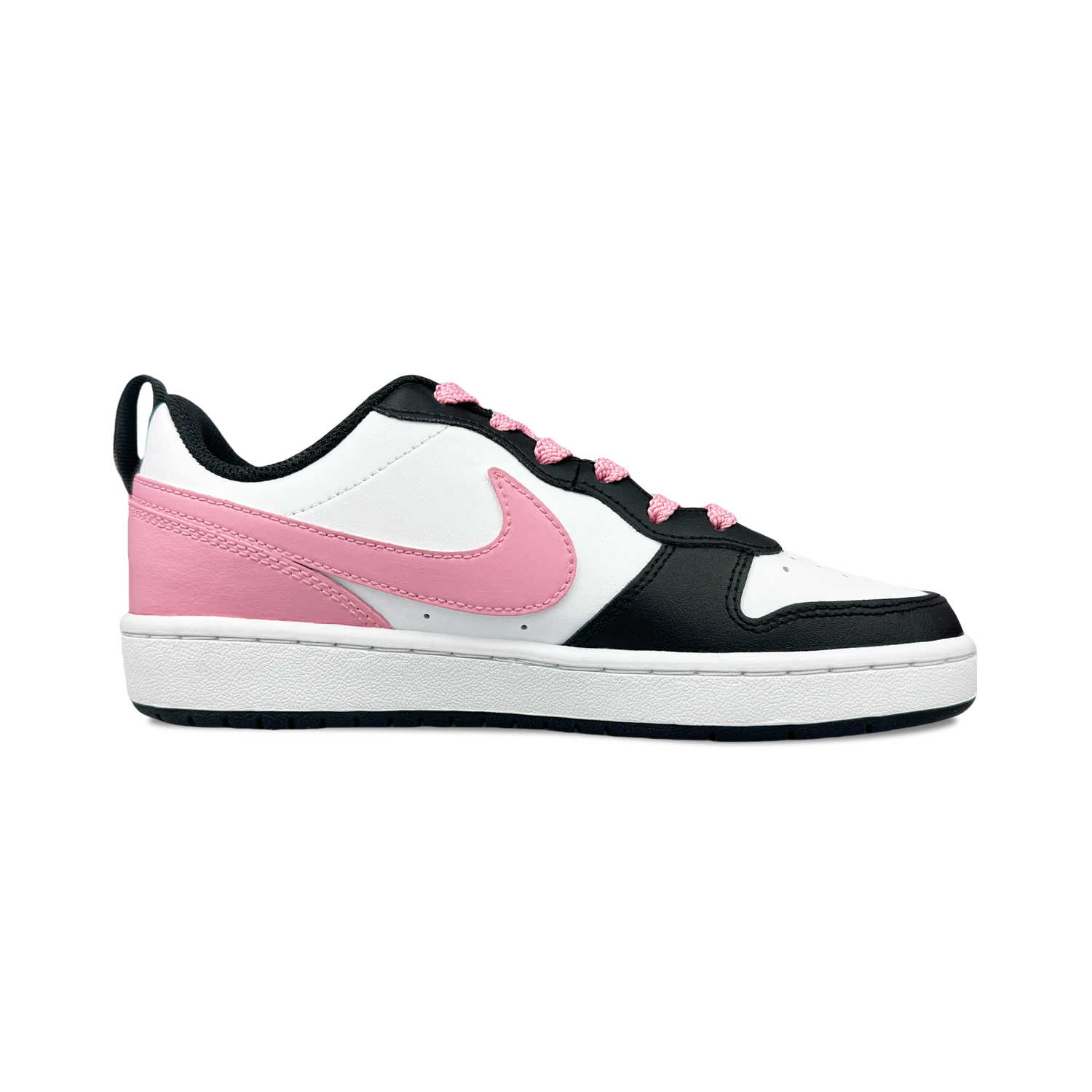[Custom Shoes] (W) Nike Court Borough Low 'Black Pink' 圖 3