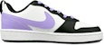 (W) 나이키 코트 보로우 로우 "블랙 퍼플 화이트" 커스텀 슈즈 BQ5448-115(Team299-女款香芋少女)