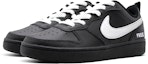 Shop 【訂製球鞋】Nike Court Borough系列 FREE黑武士 街頭潮流 經典復古 百搭 個性高街 低筒 板鞋 女款 黑白