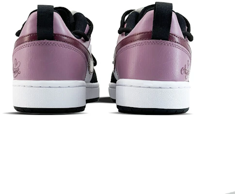 (W) 나이키 코트 보로우 로우 '블랙 스타더스트' (커스텀) BQ5448-115(Team97-满天星黑紫) Purchase (W) 나이키 코트 보로우 로우 '블랙 스타더스트' (커스텀) BQ5448-115(Team97-满天星黑紫)