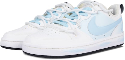 (W) 定制鞋款 Nike Court Borough Low '蓝蝶' BQ5448-104(team58-蓝蝶飞舞) Shop (W) 定制鞋款 Nike Court Borough Low '蓝蝶' BQ5448-104(team58-蓝蝶飞舞)