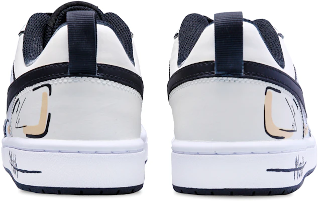 (W) 【定制鞋款】耐克Court Borough Low '卡通米色-黑色' BQ5448-115(Team301-万能公式) Purchase (W) 【定制鞋款】耐克Court Borough Low '卡通米色-黑色' BQ5448-115(Team301-万能公式)