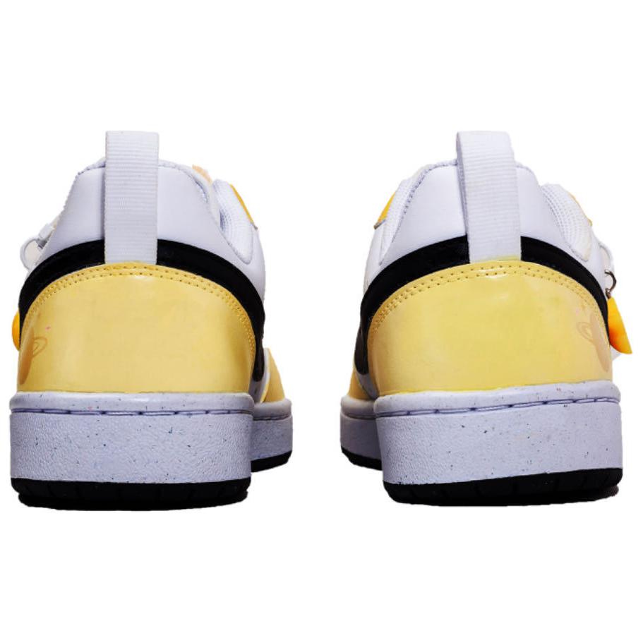 [Custom Shoes] (W) Nike Court Borough Low 'Cream Cheese & Yellow Stars' 圖 5