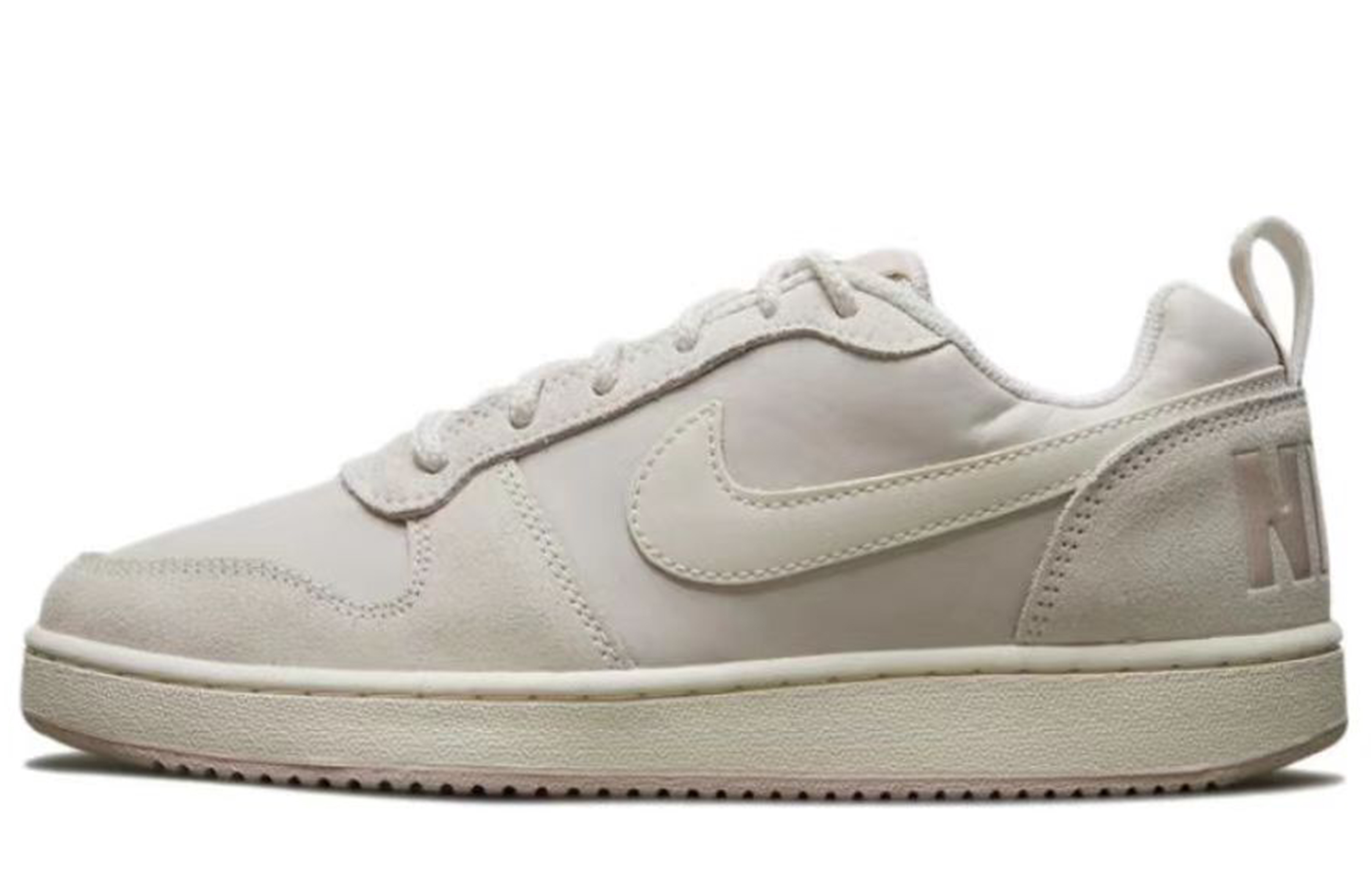 Sizing (W) [Kasut Custom] Nike Court Borough Low 'Da Vinci Love Biru-Kelabu' 861533-101(TeamM-蓝色参数-BOX)