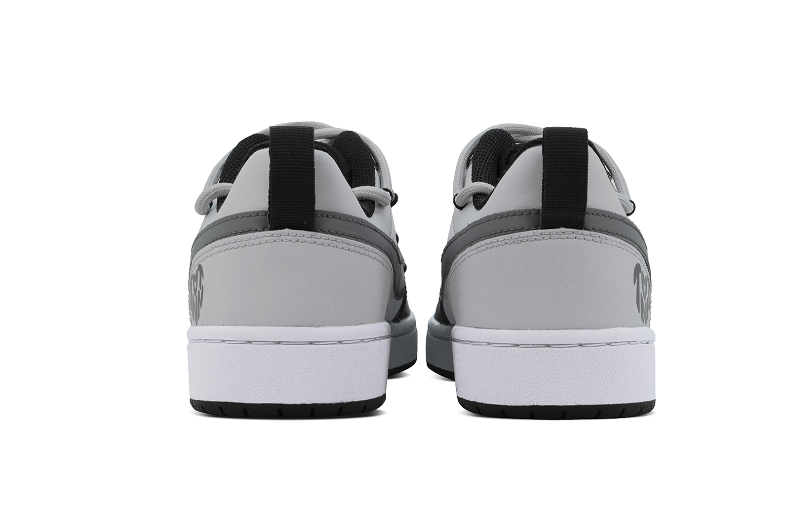 Purchase 【訂製球鞋】Nike Court Borough 小狗碎片 動心煙灰 簡約 百搭 舒適 低筒 板鞋 女款 深灰黑白