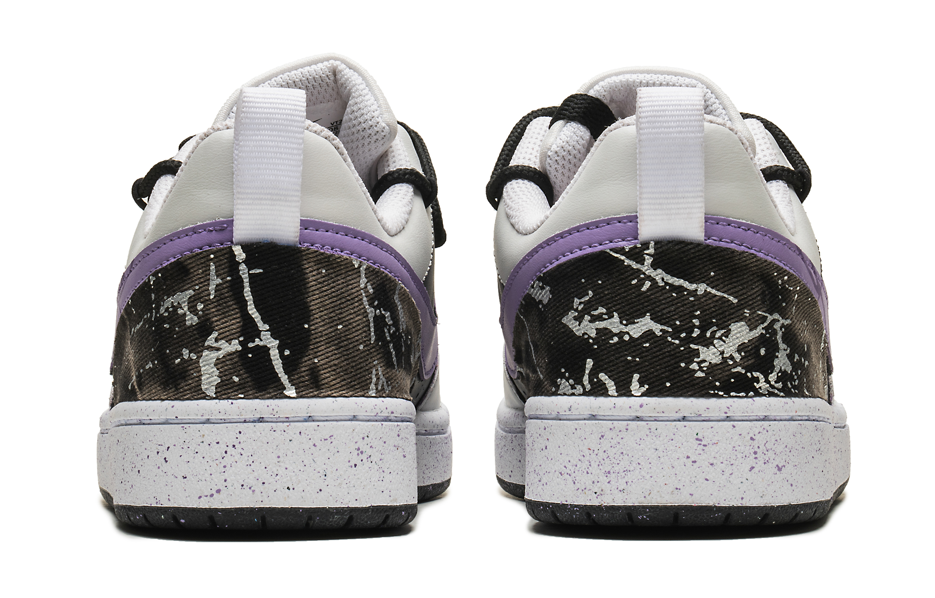 [Custom Shoes] (W) Nike Court Borough Low 'Desert Rose Grey Camo Graffiti' 圖 6