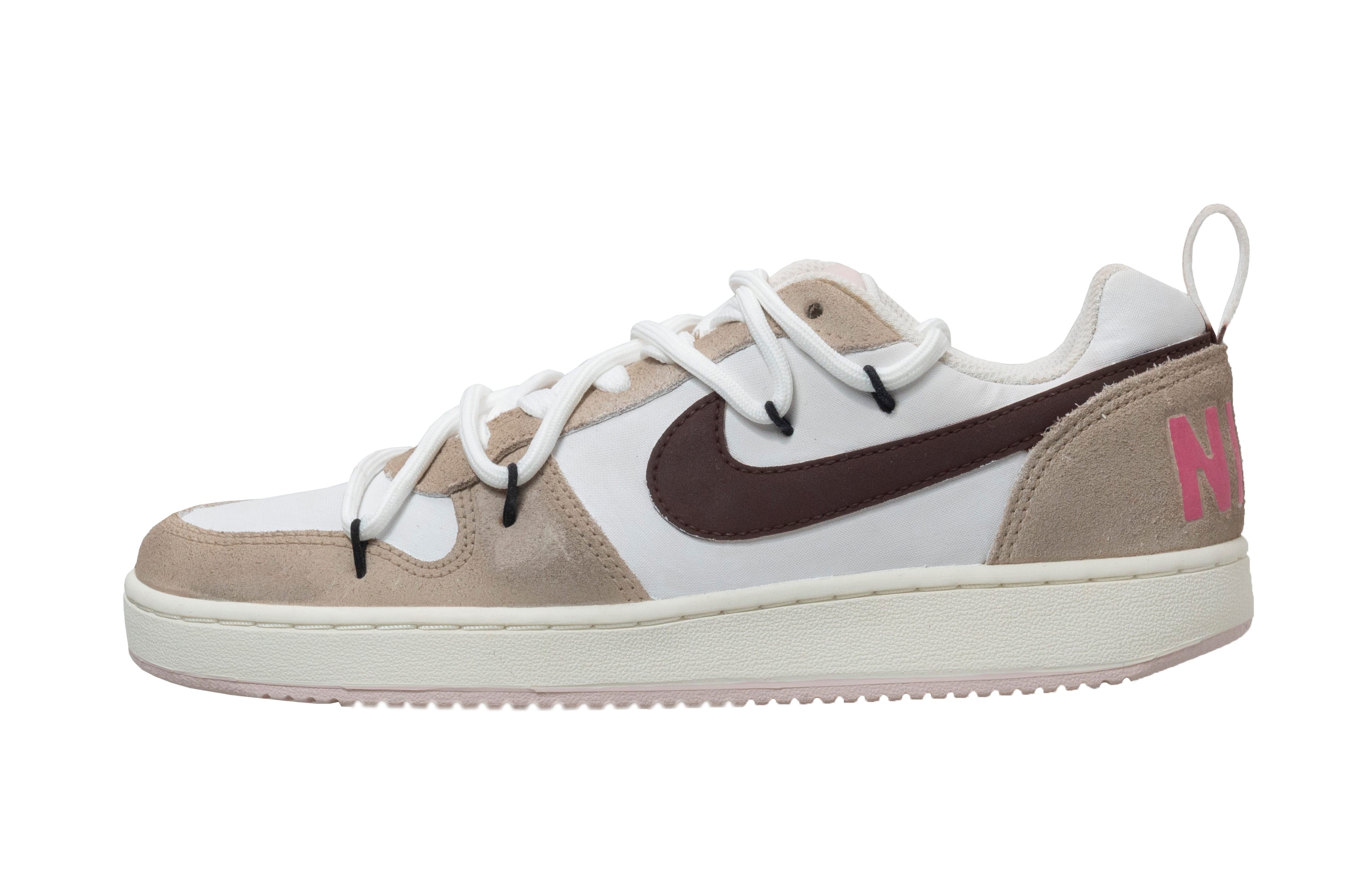 [Custom Shoes] (Women) Nike Court Borough Low 'Floral Romance' 861533-101-444203